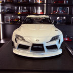 Toyota GR Supra Liberty Walk Body Kit White/Pink 2025 1:18 od Solido