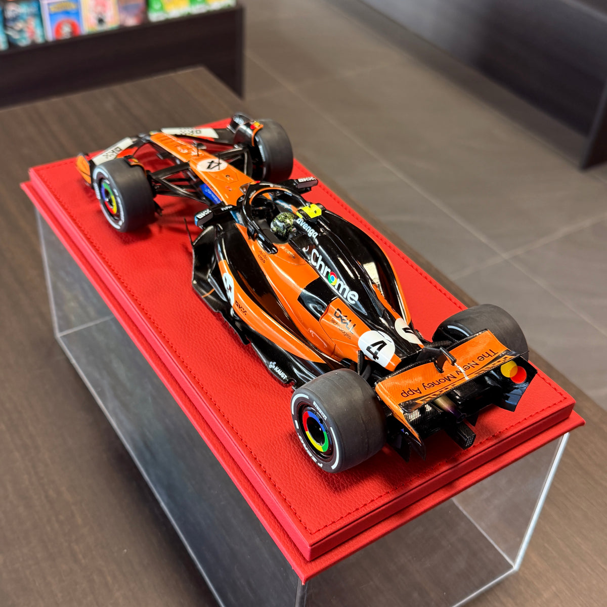 McLaren MCL39 č. 4 Lando Norris Monaco GP 2025 v měřítku 1:18 od Solido