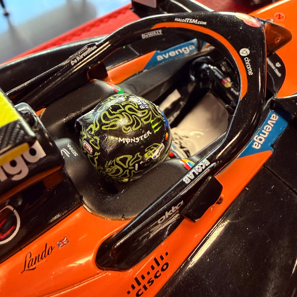 McLaren MCL39 č. 4 Lando Norris Monaco GP 2025 v měřítku 1:18 od Solido