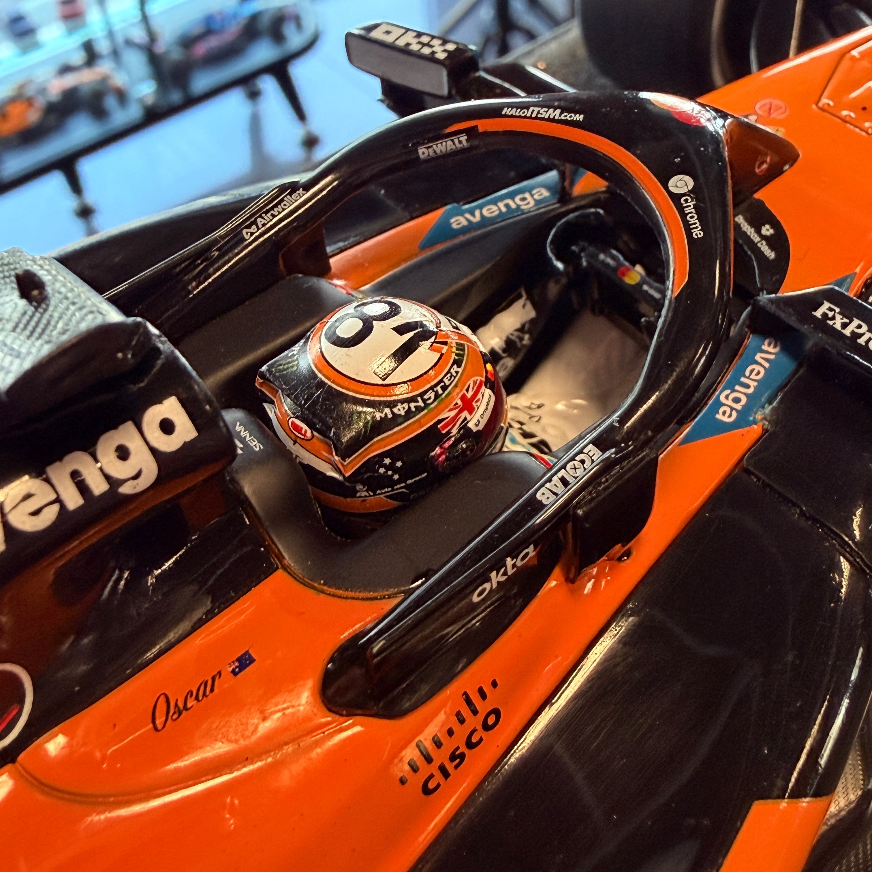 McLaren MCL39 č. 81 Oscar Piastri Monaco GP 2025 1:18 od Solido