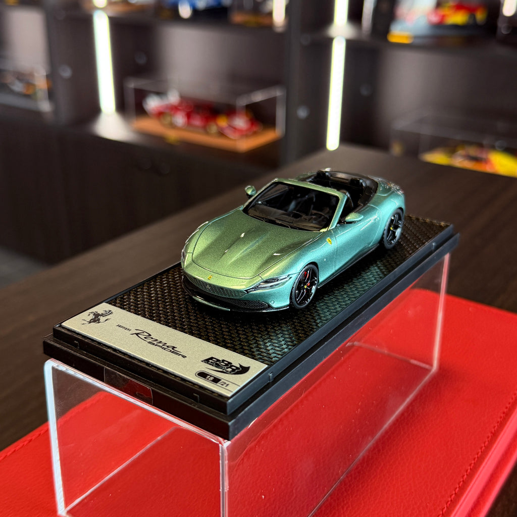 Ferrari Roma Spider Verde Medio Gloss 1:43 BBR Limited 21 ks