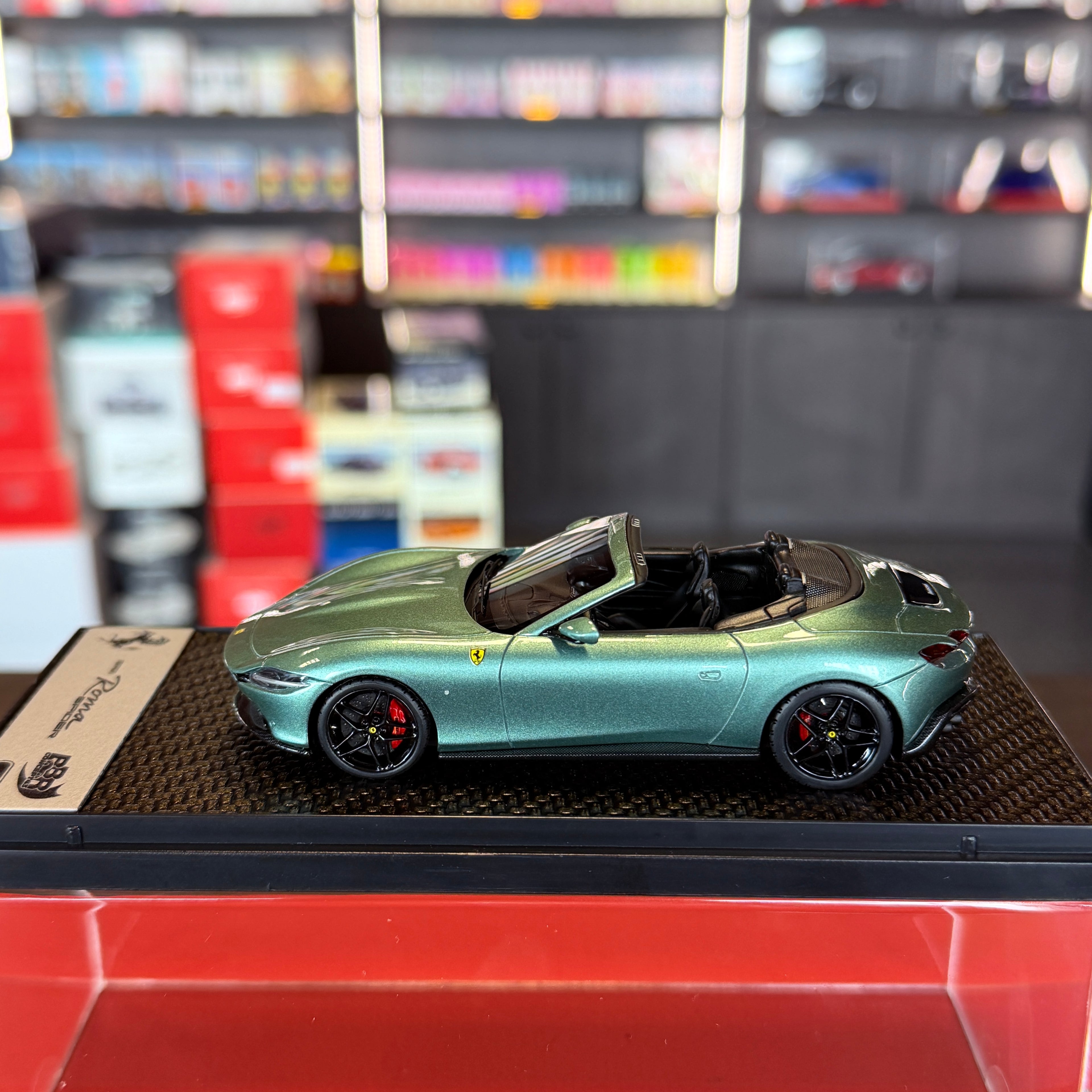 Ferrari Roma Spider Verde Medio Gloss 1:43 BBR Limited 21 ks