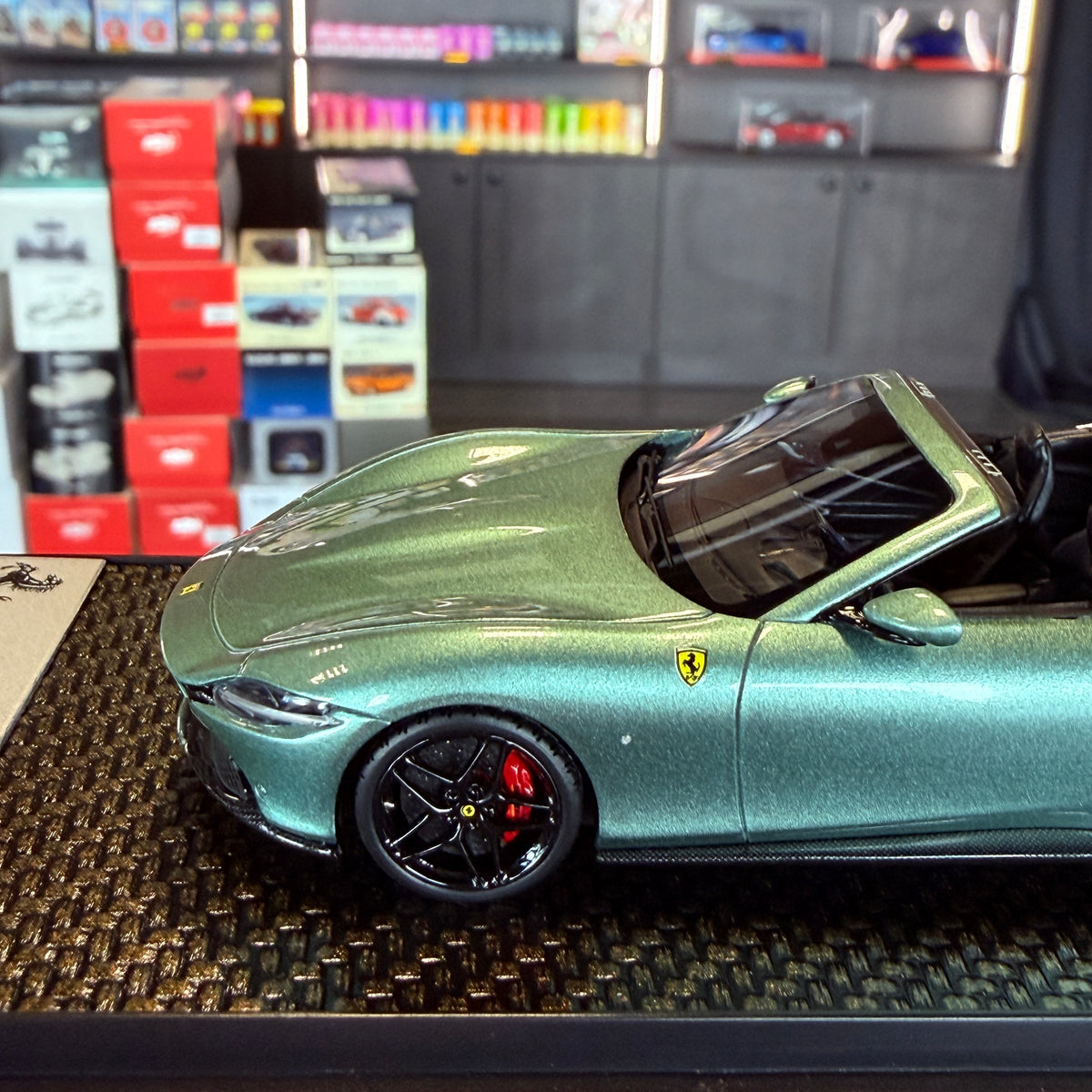 Ferrari Roma Spider Verde Medio Gloss 1:43 BBR Limited 21 ks