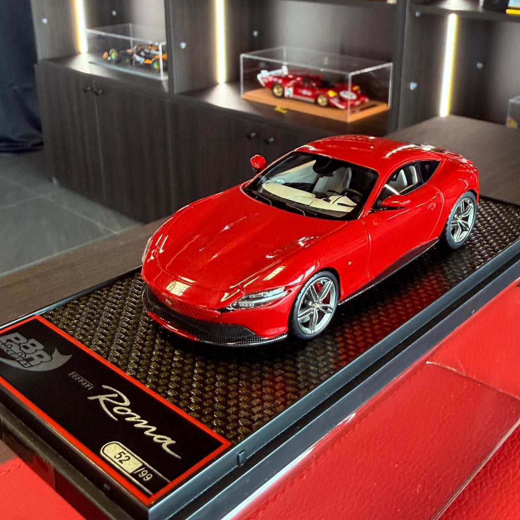 Ferrari Roma Rosso Corsa Metallic 1:43 BBR Limited 99 ks