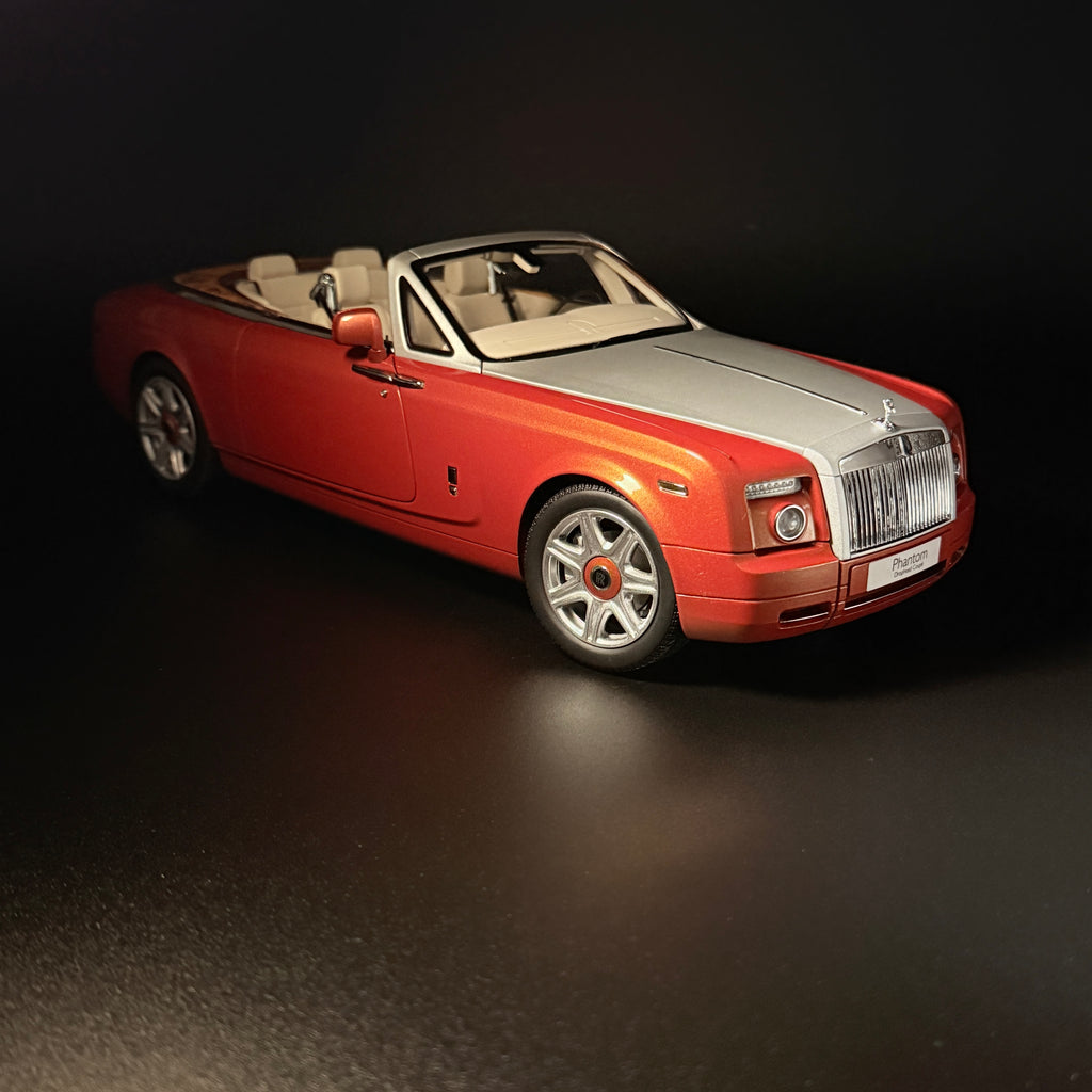 Rolls-Royce Phantom Drophead Coupé – Orange Metallic Maßstab 1:18 von KYOSHO