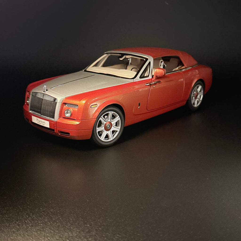 Rolls-Royce Phantom Drophead Coupé – Orange Metallic Maßstab 1:18 von KYOSHO
