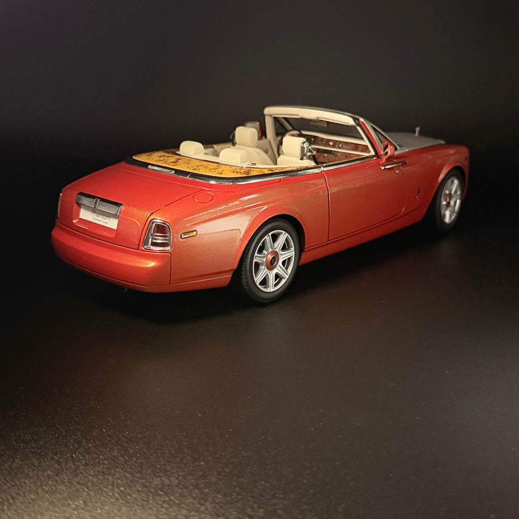 Rolls-Royce Phantom Drophead Coupé – Orange Metallic Maßstab 1:18 von KYOSHO