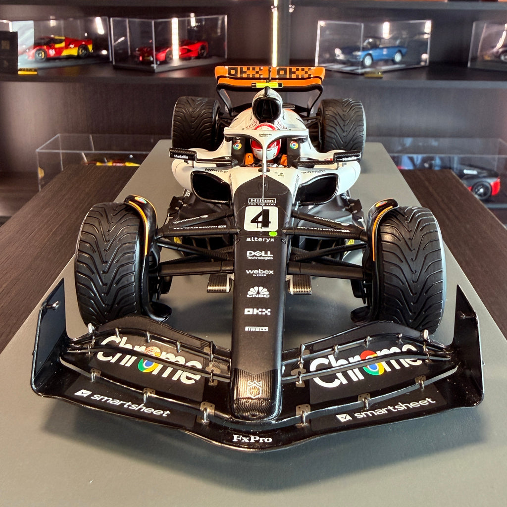 McLaren MCL60 Monaco GP 2023 Lando Norris P9 1:18 by Spark