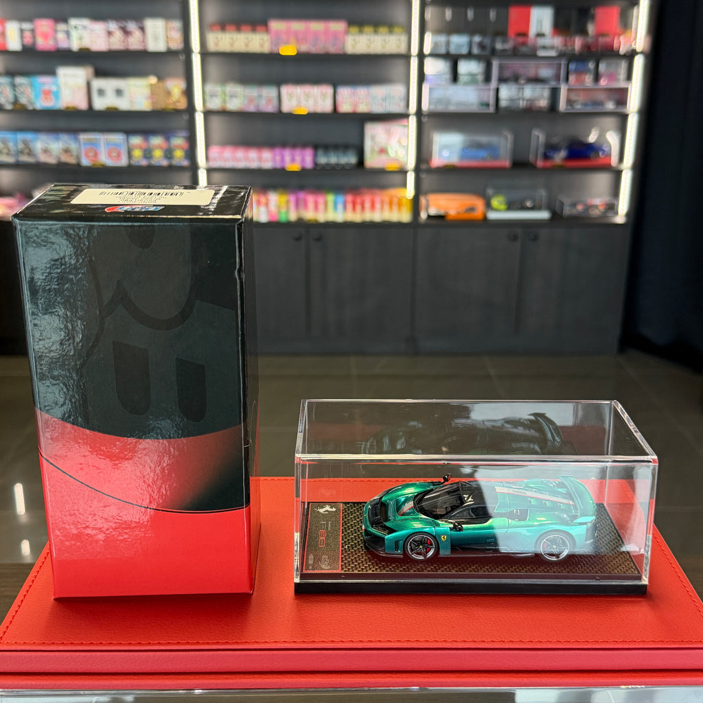 Ferrari F80 Green Jewel bez závodního čísla 1:43 od BBR Models - limitováno na 40 ks