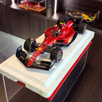 Ferrari F1-75 Grand Prix de Bahreïn 2022 Carlos Sainz 2e place échelle 1:18 Poliform par BBR Models