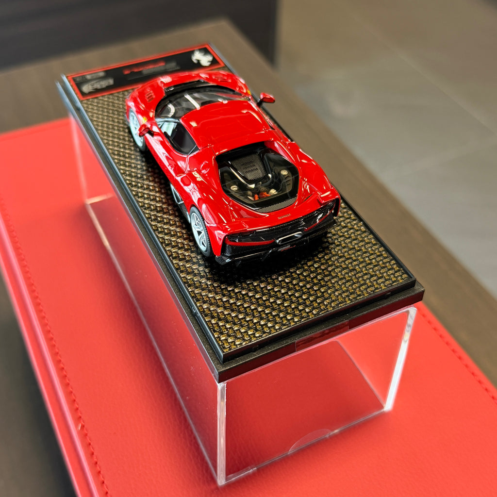 Ferrari 296 Speciale Rosso Corsa 1:43 firmy BBR Models — limitowana edycja 126 szt.
