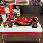 Ferrari SF-24 United States Grand Prix 2024 Carlos Sainz 2nd Place 1:18 Scale by BBR Models Poliform