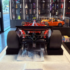 Ferrari SF-24 United States Grand Prix 2024 Carlos Sainz 2nd Place 1:18 Scale by BBR Models Poliform