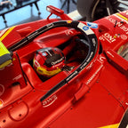Ferrari SF-24 United States Grand Prix 2024 Carlos Sainz 2nd Place 1:18 Scale by BBR Models Poliform