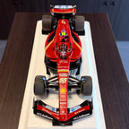 Ferrari SF-24 United States Grand Prix 2024 Carlos Sainz 2nd Place 1:18 Scale by BBR Models Poliform