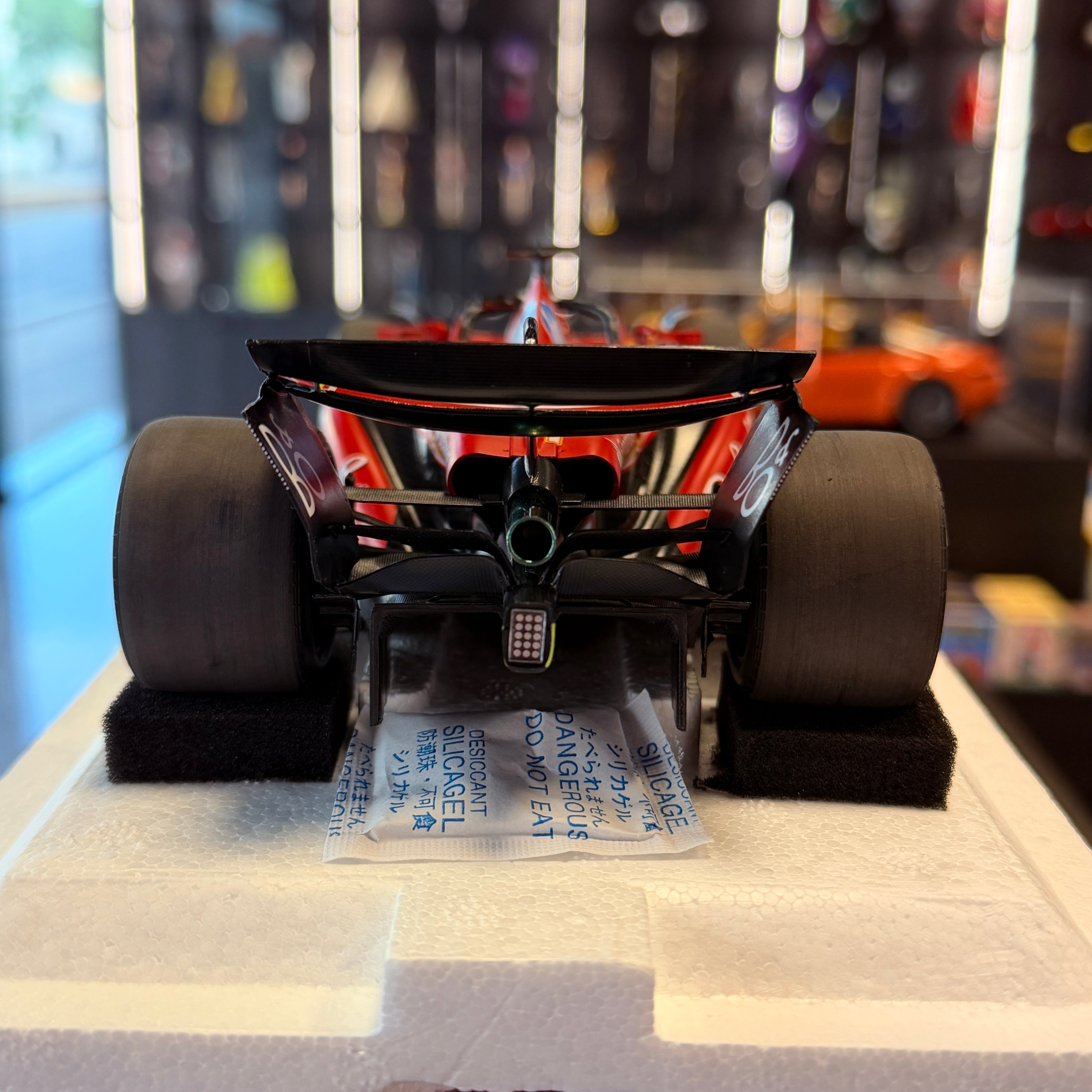 Ferrari SF-24 United States Grand Prix 2024 Charles Leclerc Winner 1:18 Scale Poliform by BBR Models