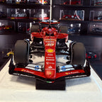 Ferrari SF-24 United States Grand Prix 2024 Charles Leclerc Winner 1:18 Scale Poliform by BBR Models