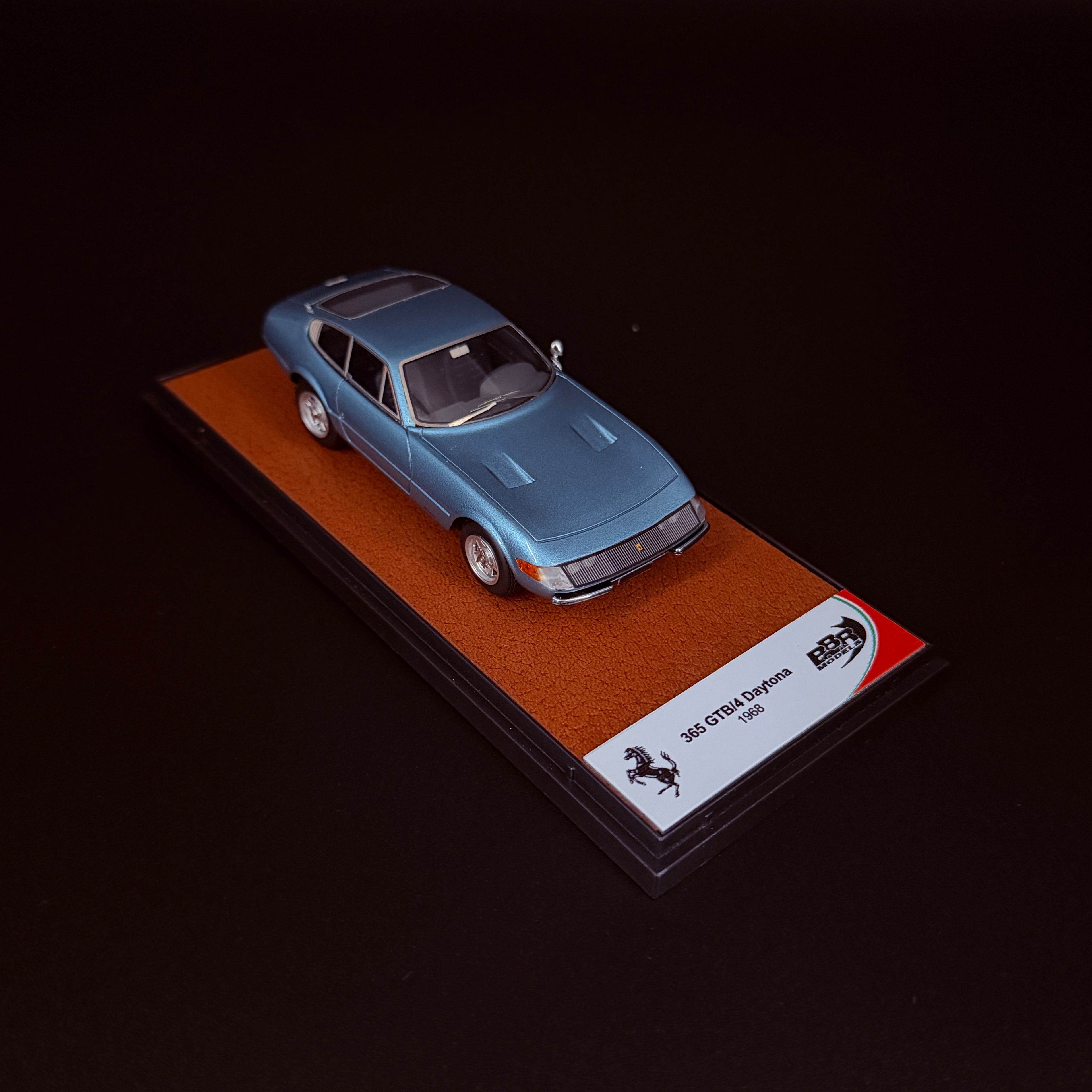 Modellauto BBR Models 1/43 Ferrari 365 GTB/4 Daytona Azzuro Met.