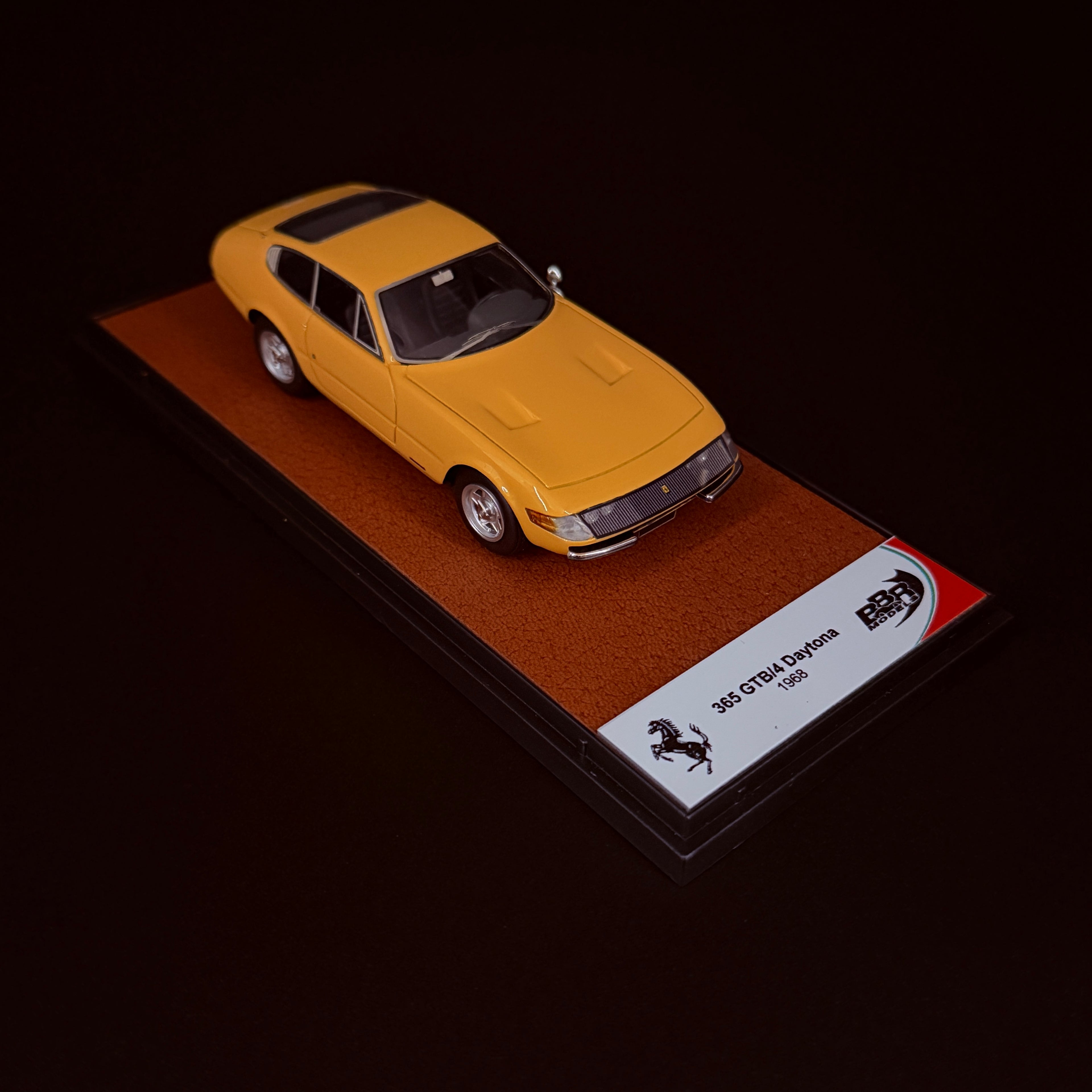 Modellauto BBR Models 1/43 Ferrari 365 GTB/4 Daytona Giallo Modena 1968