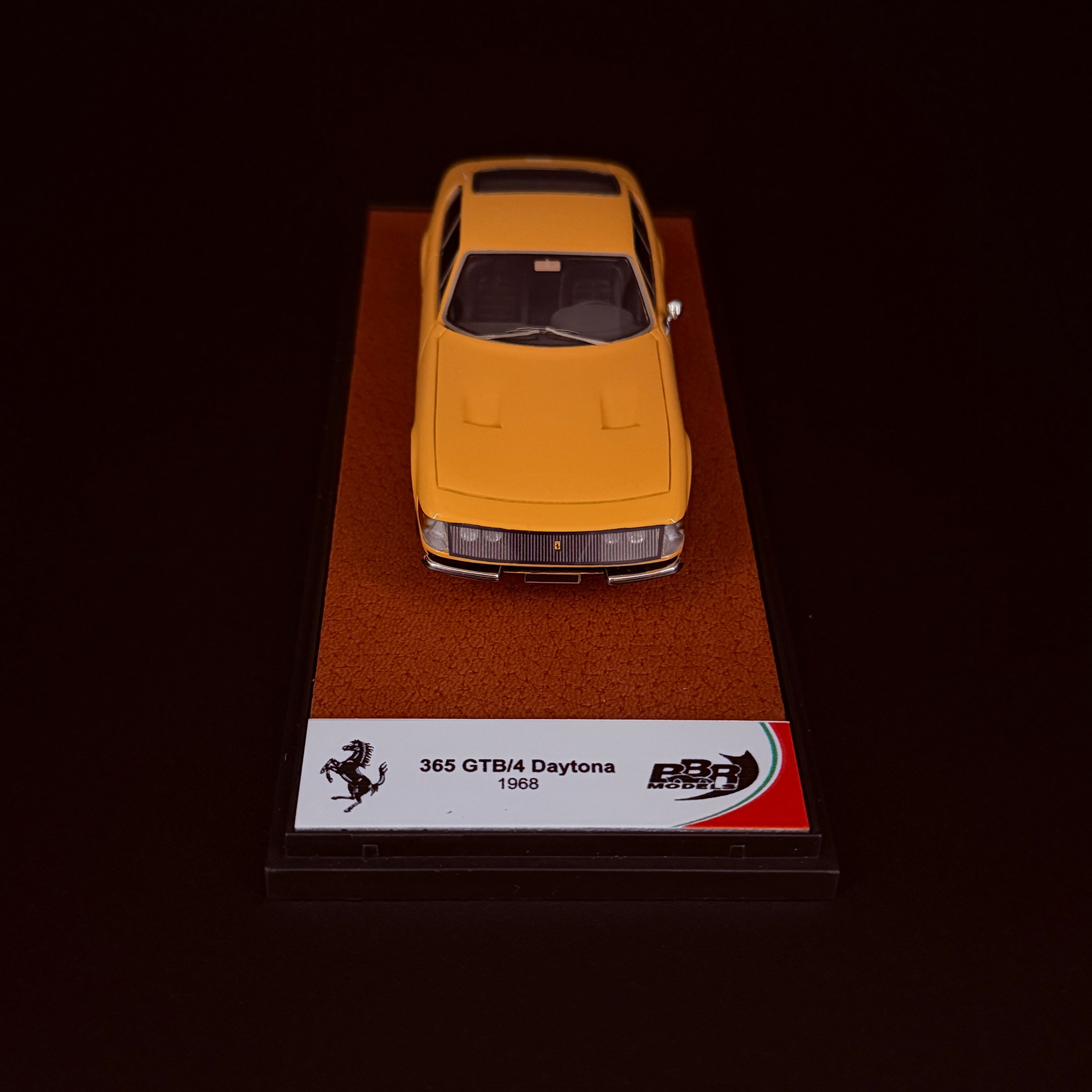 Modellauto BBR Models 1/43 Ferrari 365 GTB/4 Daytona Giallo Modena 1968