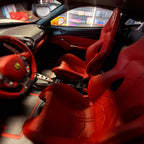 Ferrari 488 GTB Tiger Giallo Modena v měřítku 1:18 s vitrínou od BBR Models (limitovaná edice 100 kusů)