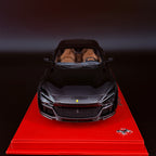 Ferrari Purosangue Techo Panorámico Nero Purosangue – Escala 1:18 con Vitrina (Edición Limitada 24/24 pzs) de BBR Models