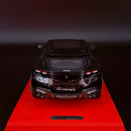 Ferrari Purosangue Techo Panorámico Nero Purosangue – Escala 1:18 con Vitrina (Edición Limitada 24/24 pzs) de BBR Models