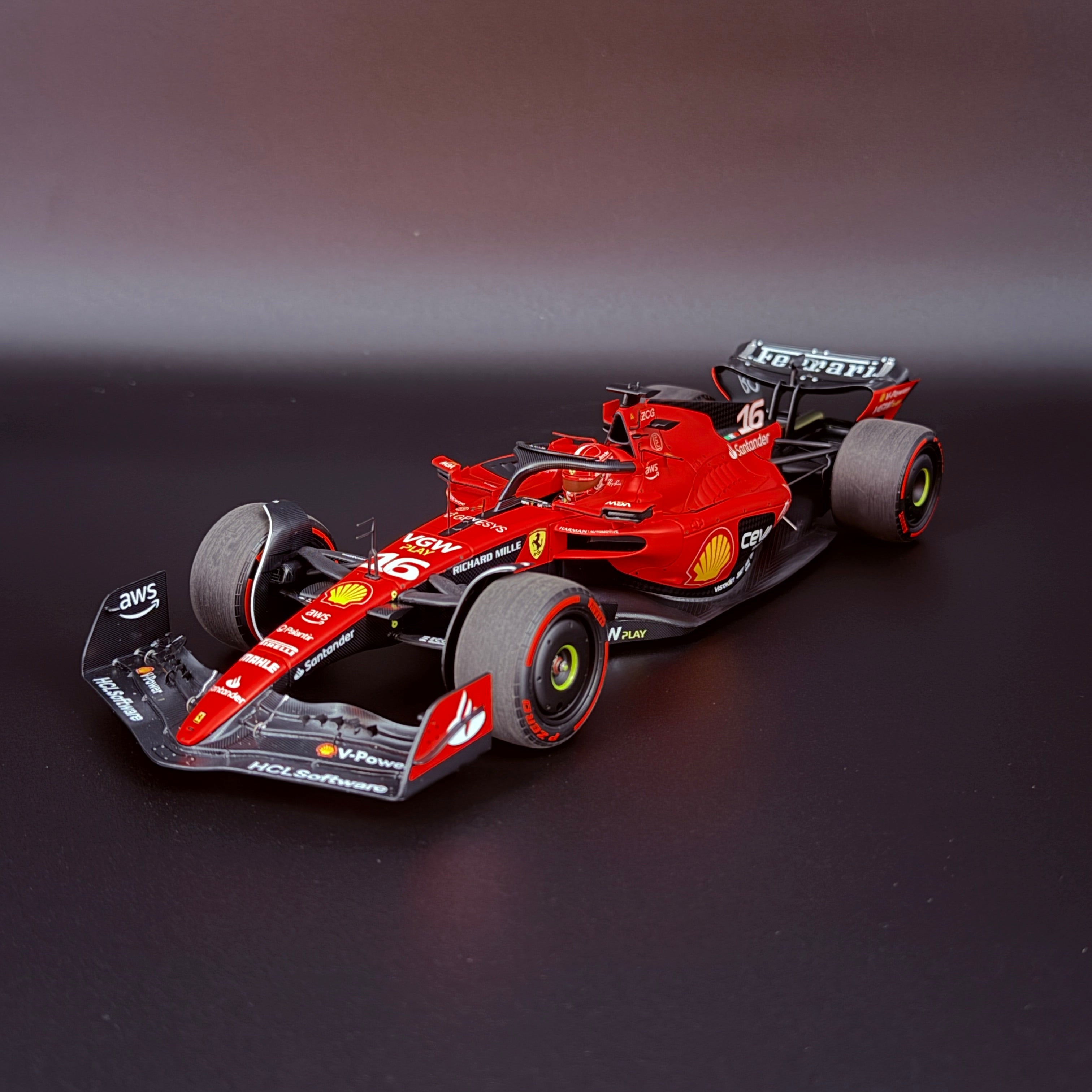 Ferrari SF-23 #16 Grand Prix Μπαχρέιν 2023 – Charles Leclerc – Κλίμακα 1:18 από την BBR Models