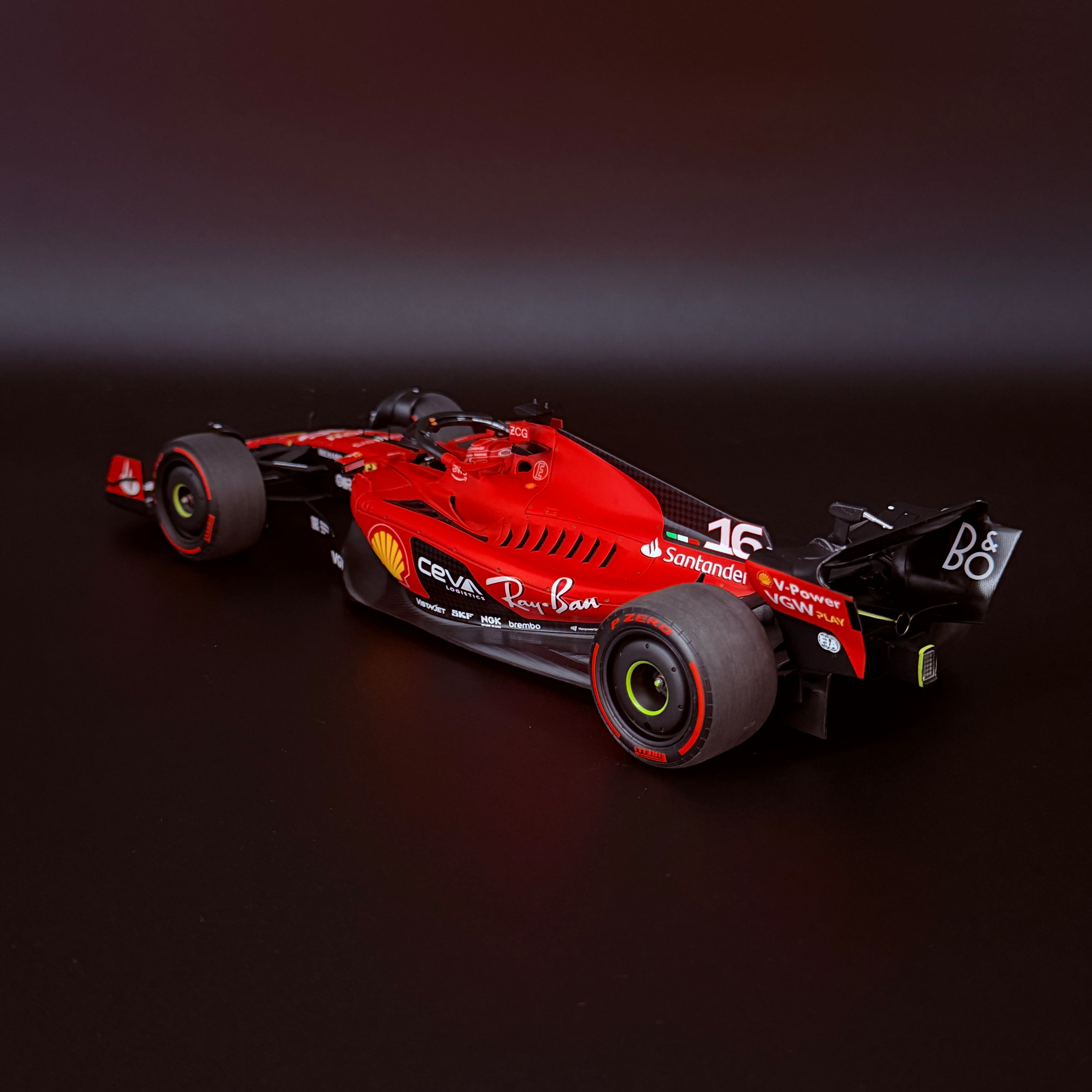 Ferrari SF-23 #16 Grand Prix Μπαχρέιν 2023 – Charles Leclerc – Κλίμακα 1:18 από την BBR Models