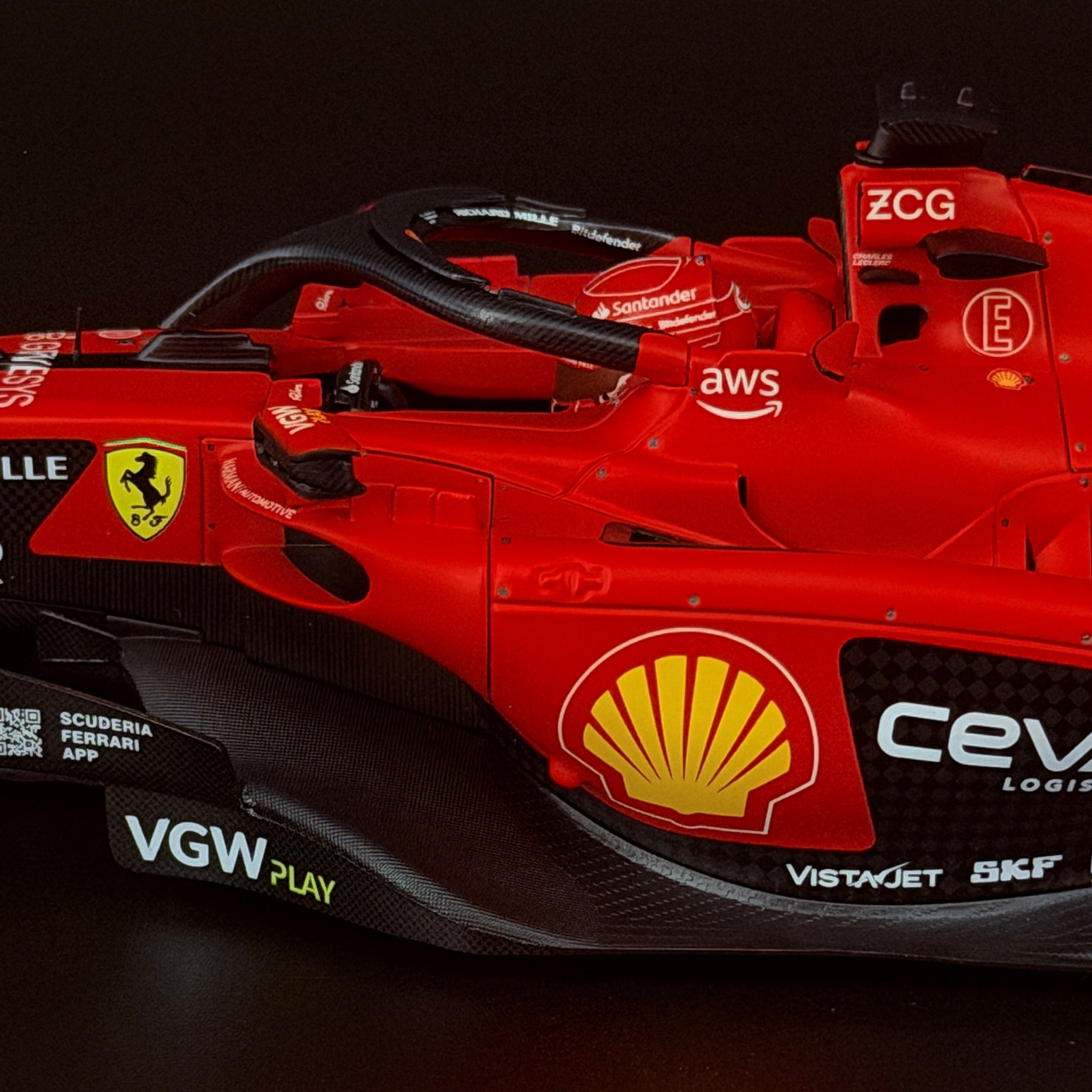 Ferrari SF-23 #16 Grand Prix Μπαχρέιν 2023 – Charles Leclerc – Κλίμακα 1:18 από την BBR Models