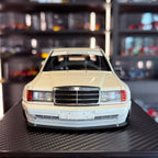 Mercedes-Benz 190 PANDEM White 1:18 by Ignition Model – interior detail