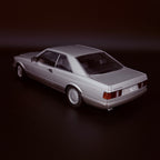 1:18 Mercedes-Benz 500 SEC Coupé 1986, hopea, AUTOart Millennium