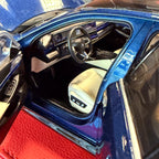 BMW i5 2023 Blue Metallic 1:18 Minichamps rear view