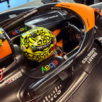 McLaren MCL38 #4 Winner Miami GP 2024 Lando Norris 1:12 by Spark – front three-quarter view