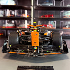 McLaren MCL38 #4 Lando Norris 1:12 by Spark – rear three-quarter view