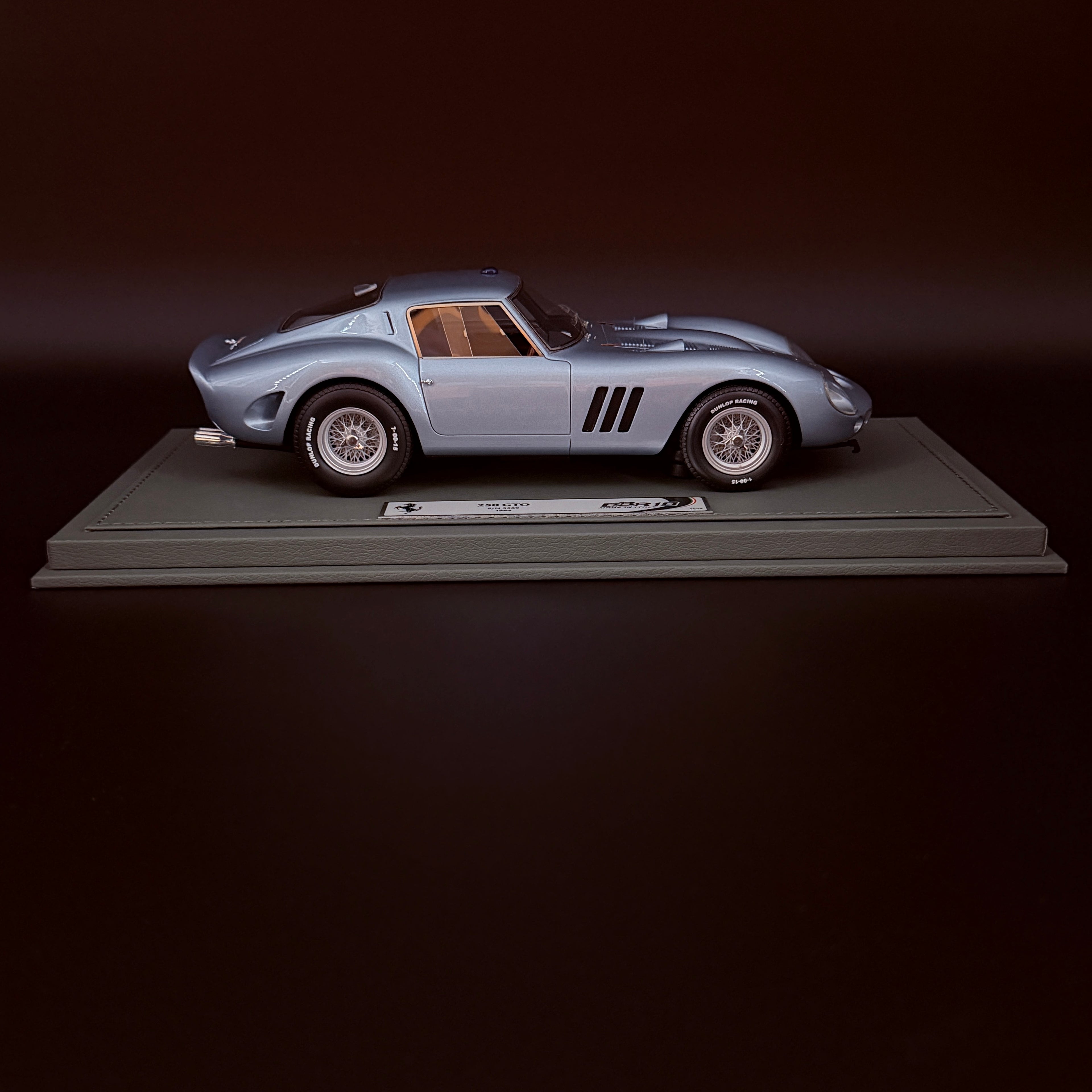 Ferrari 250 GTO Chasis S/N 3589 – Escala 1:18 con Vitrina (Edición Limitada 12 pzs) de BBR Models