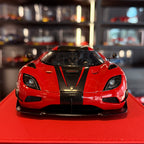 Koenigsegg Agera RS Chilli Red / Carbon Black 1:18 by AUTOart – front view