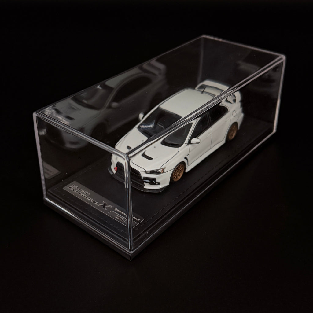 Mitsubishi Lancer Evolution X (CZ4A) Weiß mit Motor – Web Limited Edition 1:43