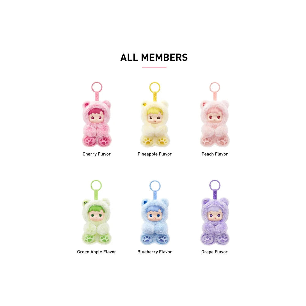 The Monsters × Hello Kitty and Friends Serie-Vinyl Plüsch Anhänger Blind Box
