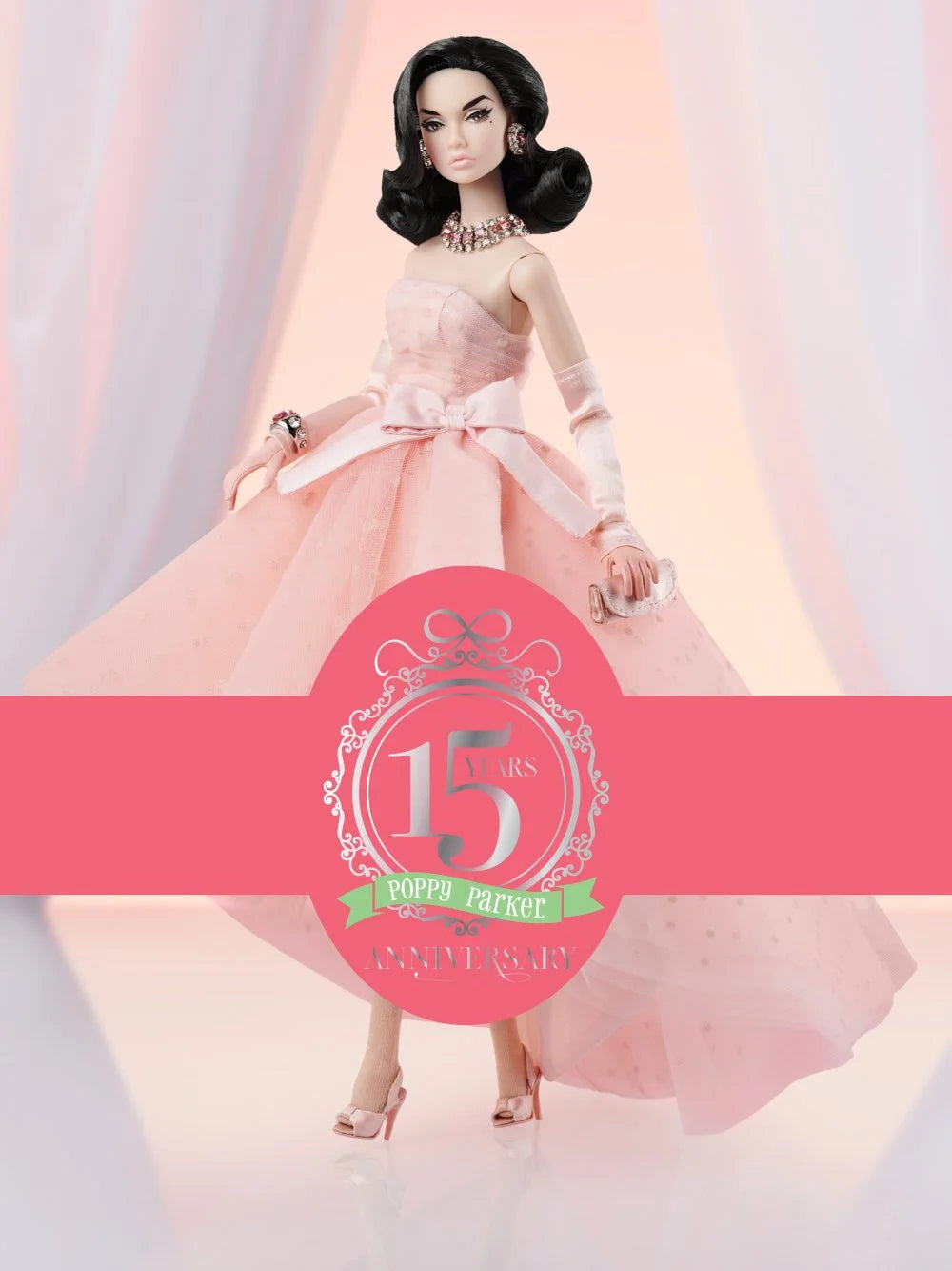 Die Poppy Parker® Kollektion: 15-jähriges Jubiläum „Pink Of Perfection“ Ankleidepuppe 2024