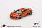 MINI GT Jaguar C-X75 – James Bond 007: Spectre (2015) Niederländische Verpackung 1:64 Diecast-Modell
