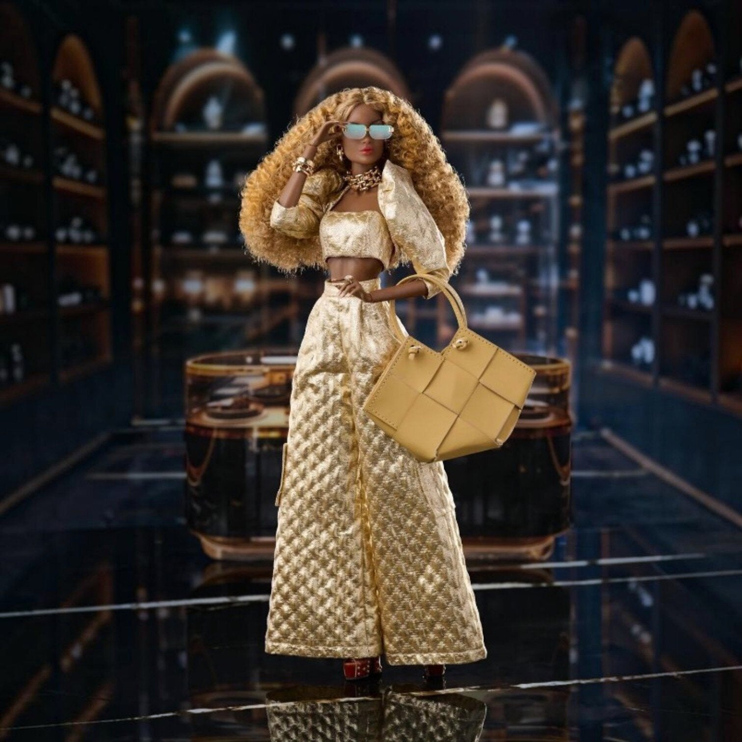 Meteor Collection: Golden Glam Queen Keeki Adaeze Dressed Doll 2026