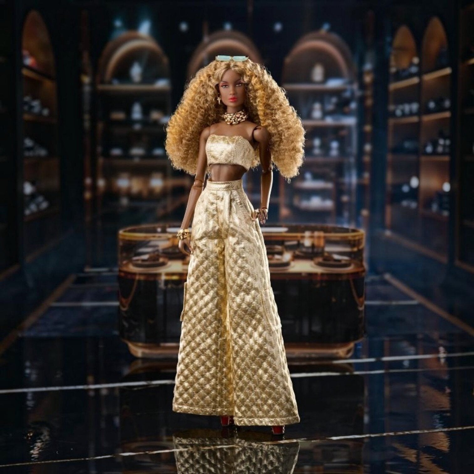 Meteor Collection: Golden Glam Queen Keeki Adaeze Dressed Doll 2026