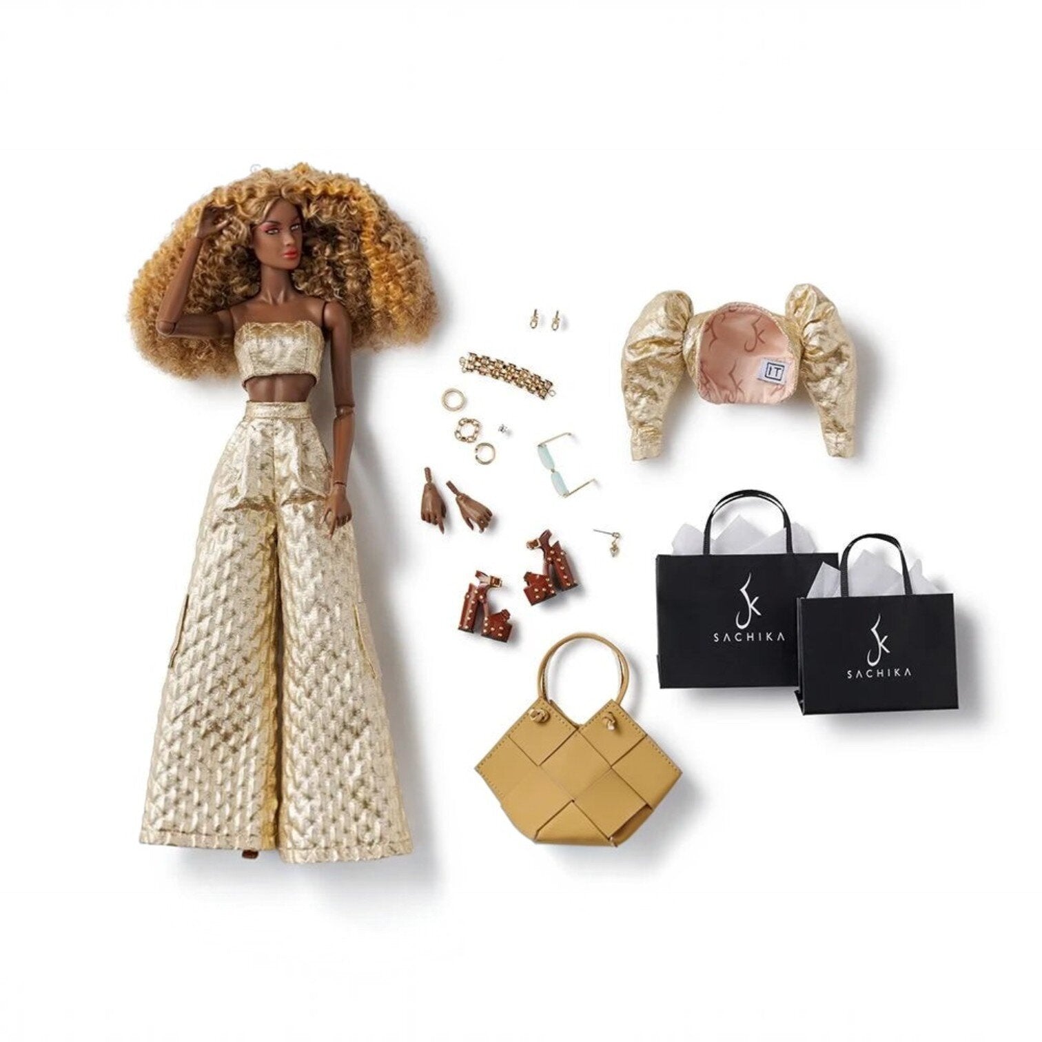 Meteor Collection: Golden Glam Queen Keeki Adaeze Dressed Doll 2026