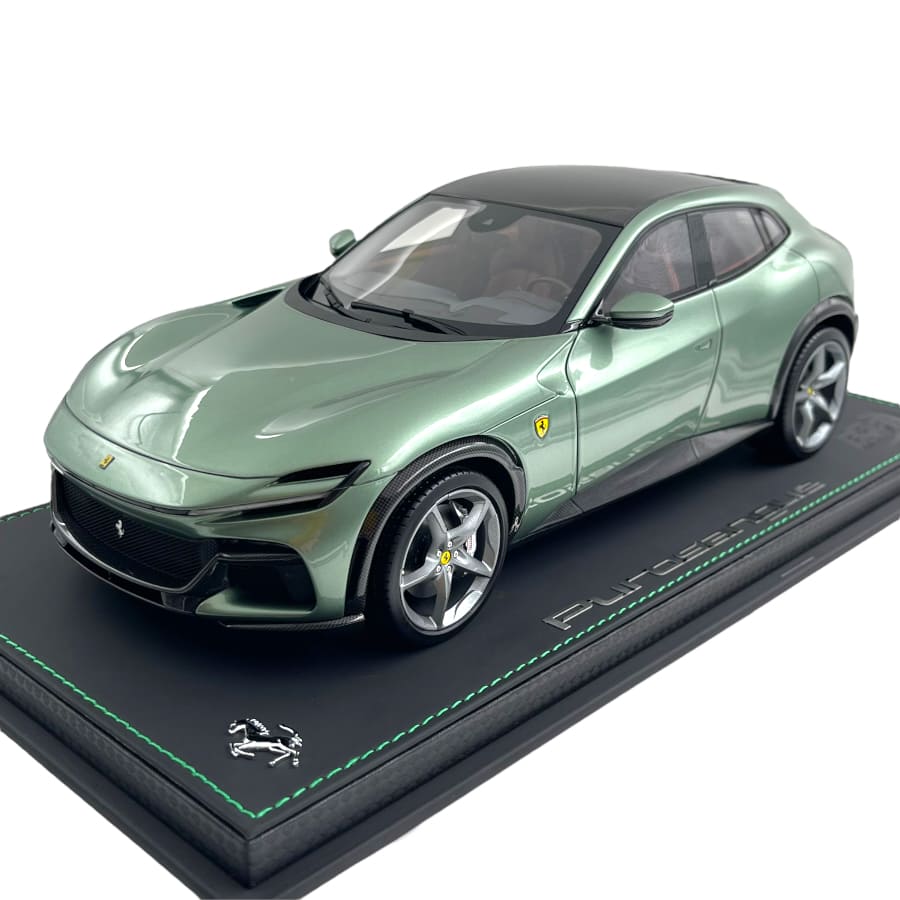 Ferrari Purosangue Verde Dora – Escala 1:18 (Edición Limitada 50 pzs) de BBR Models