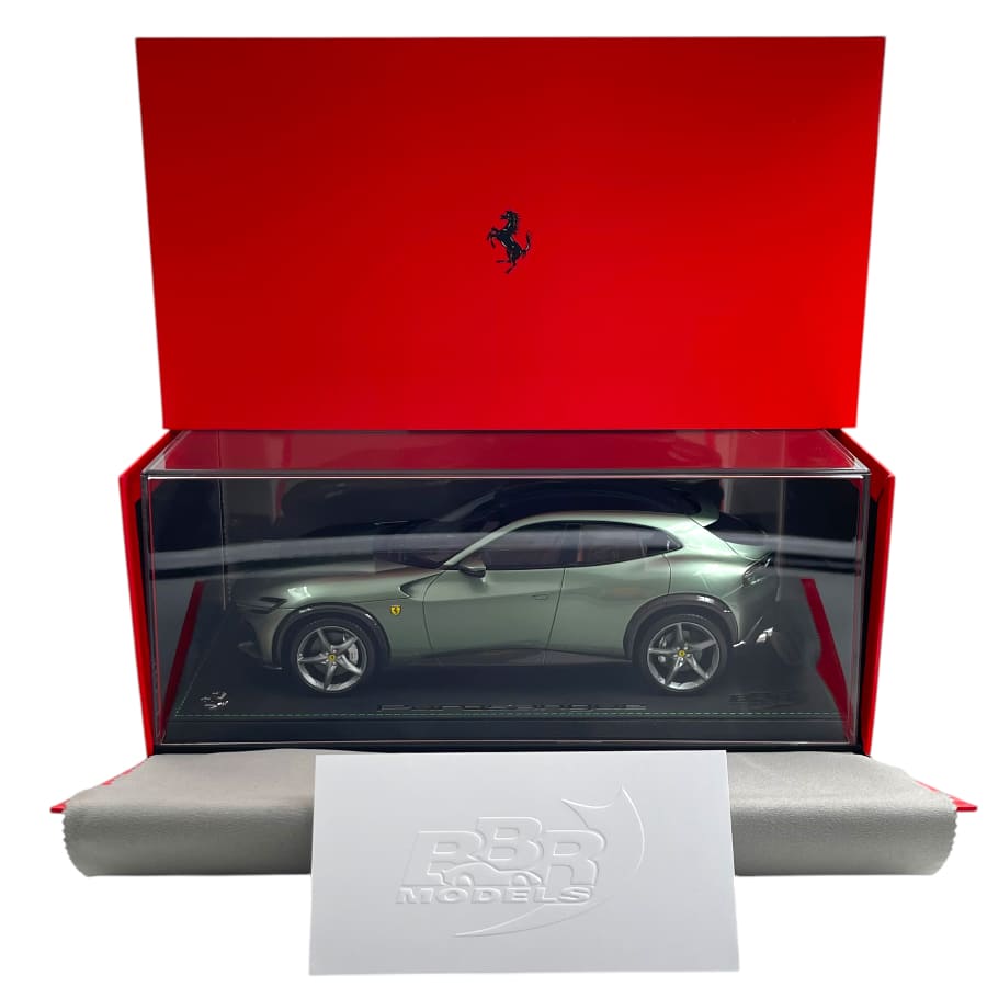 Ferrari Purosangue Verde Dora – Escala 1:18 (Edición Limitada 50 pzs) de BBR Models