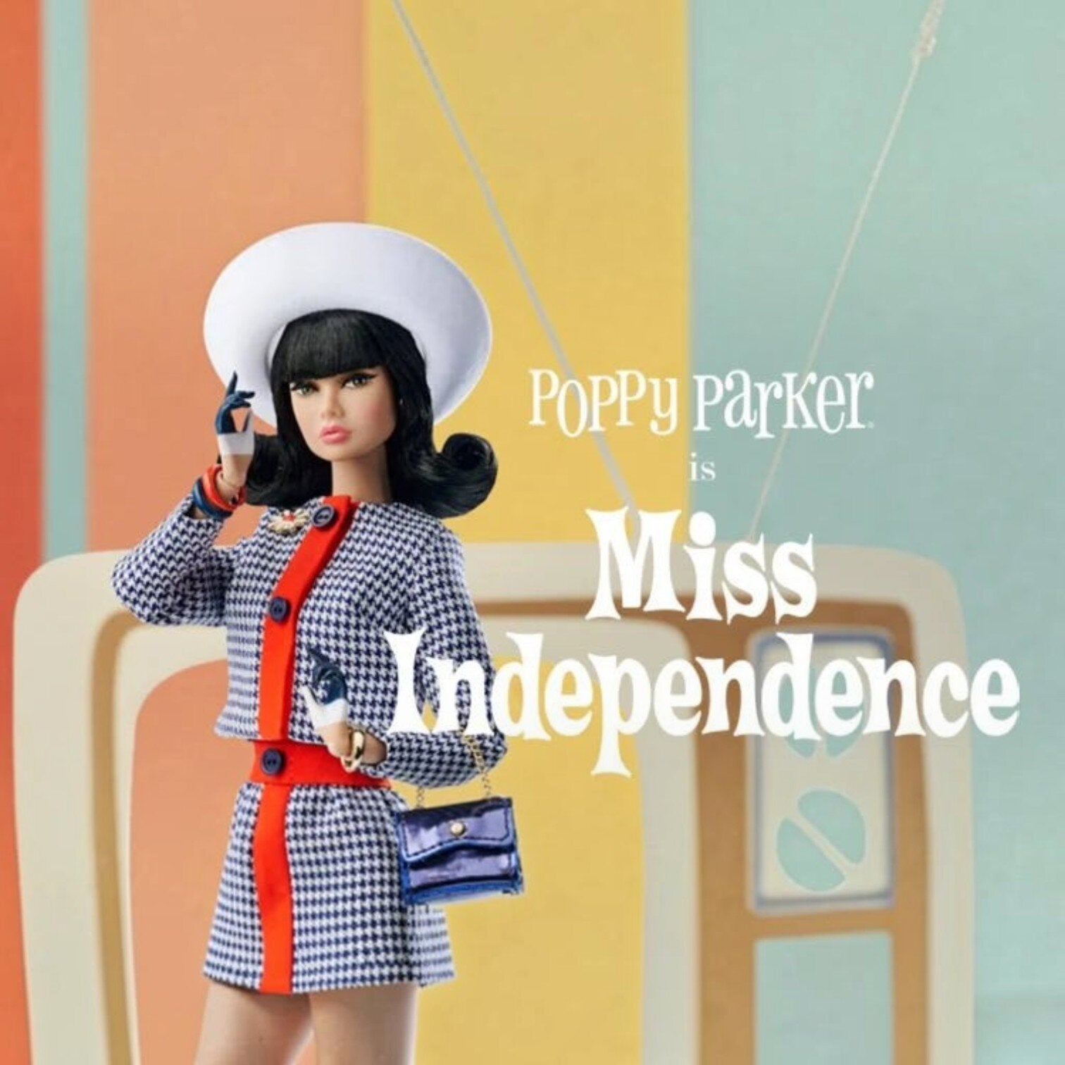 Poppy Parker Kollektion: Bleiben Sie dran Event Miss Independence Dressed Doll 2022