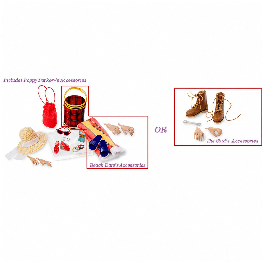 Poppy Parker Loves Mystery Date: Zwei-Puppen-Geschenkset Strand-Date 2022