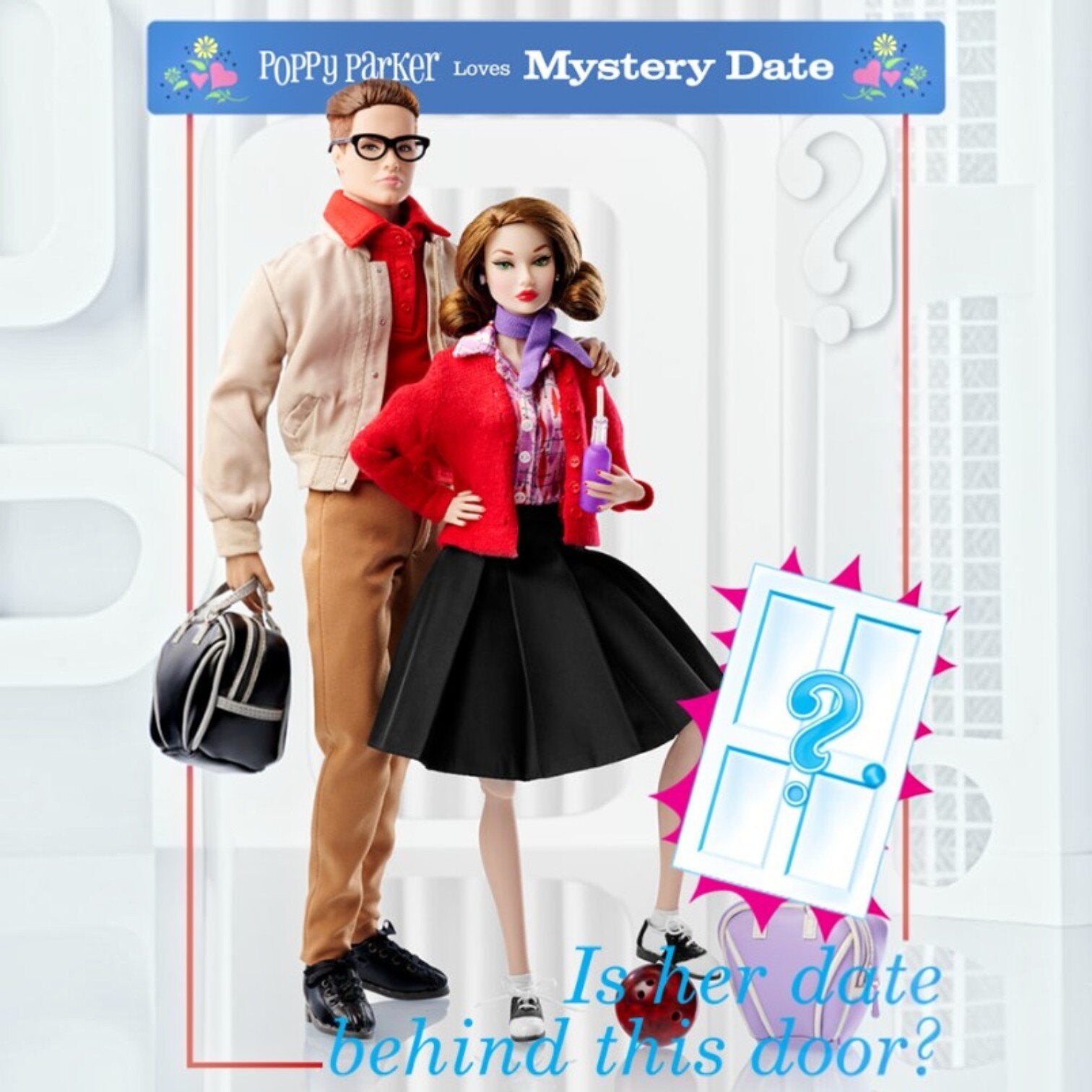 Poppy Parker liebt Mystery Date: Zwei-Puppen-Geschenkset Bowling Date 2022