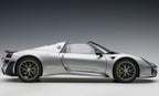Porsche 918 Spyder 2013 – Silber Maßstab 1:12 von AUTOart